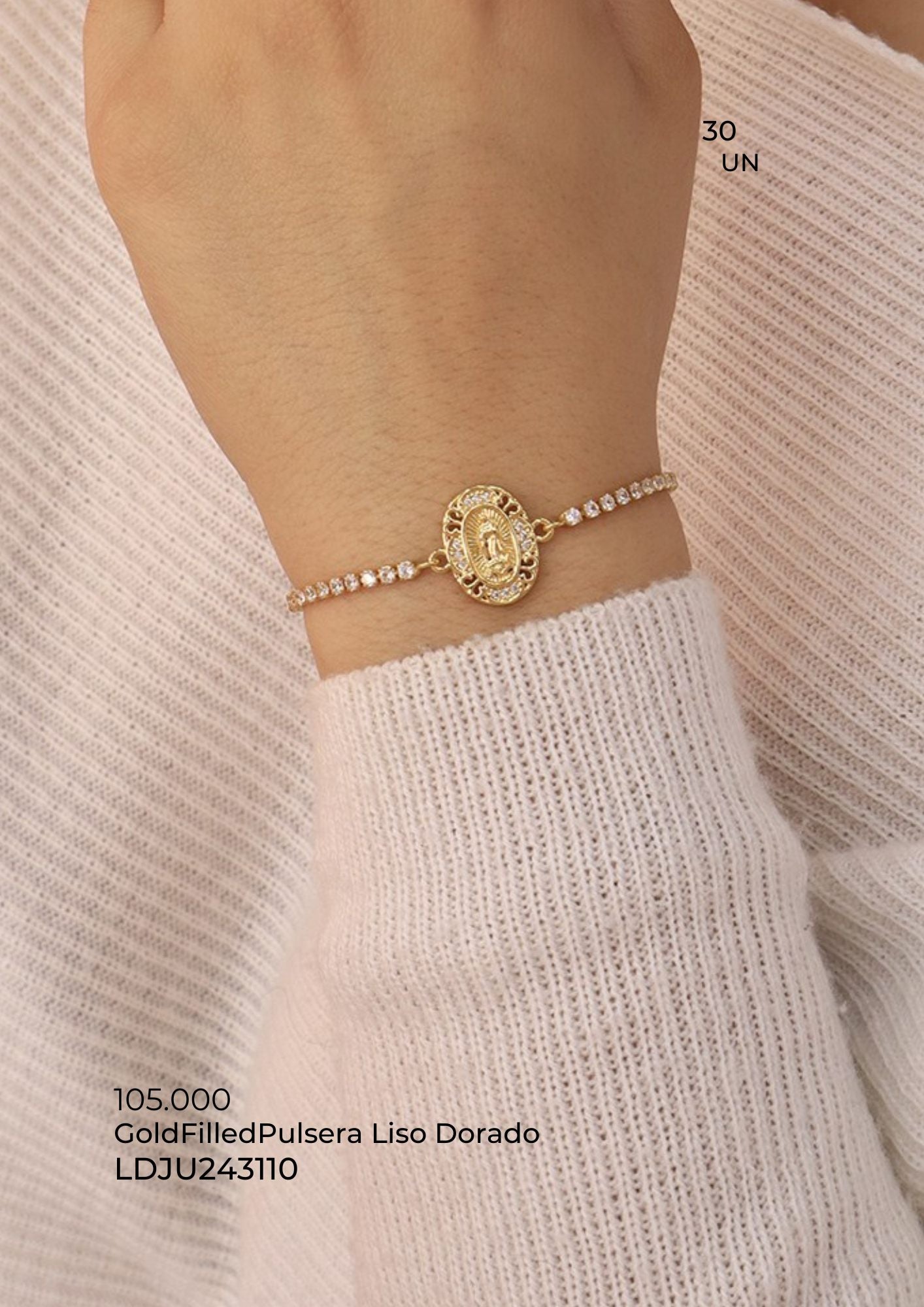 Pulsera Gold dije
