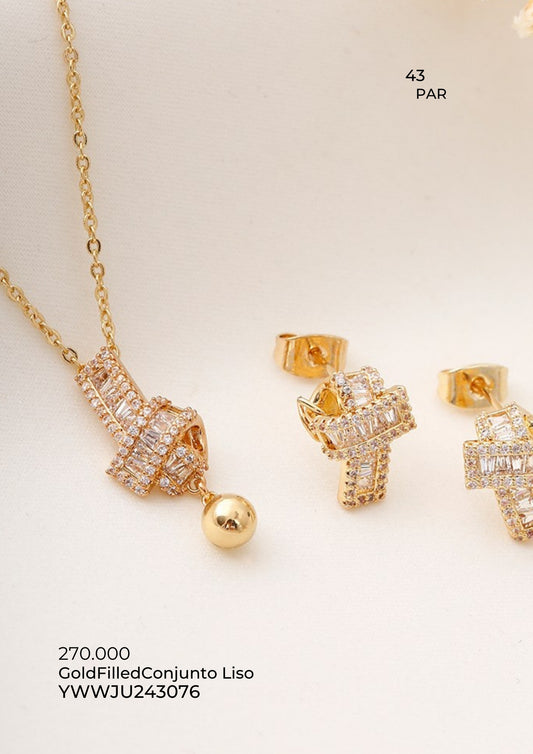 Conjunto Gold Liso